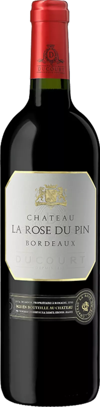 Vin Rouge de Bordeaux, 13,5°, 75cl - LA ROSE DU PIN