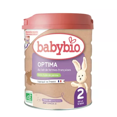 Optima 2nd Age Baby Milk Powder 800g - Babybio