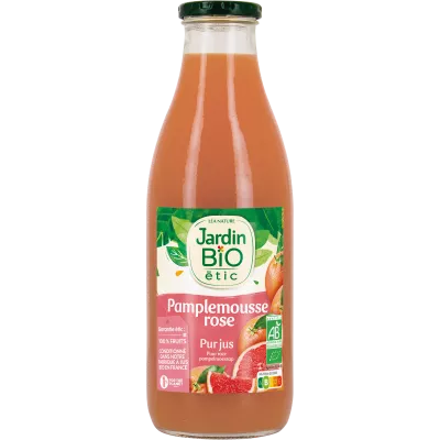 Pure organic grapefruit juice 1L - JARDIN Bio