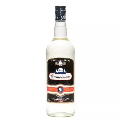 Ron Guadalupe Damoiseau White Agricole 50°, botella de 1l