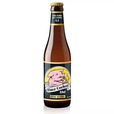 Bière blonde, 33cl - RINCE COCHON