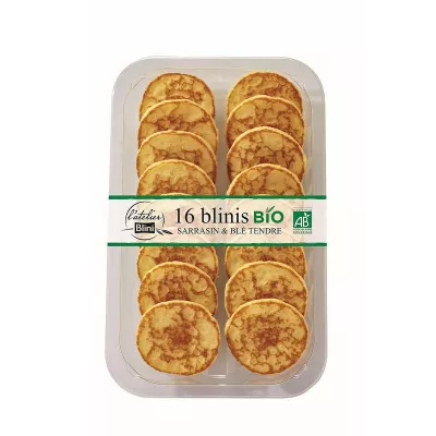Блины Коктейль Био X16 135г - L'ATELIER BLINI