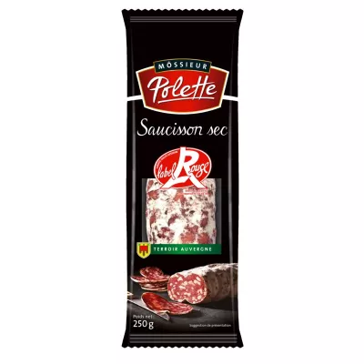 Saucisson Sec Pur Porc, 250g - MAISON DE SAVOIE