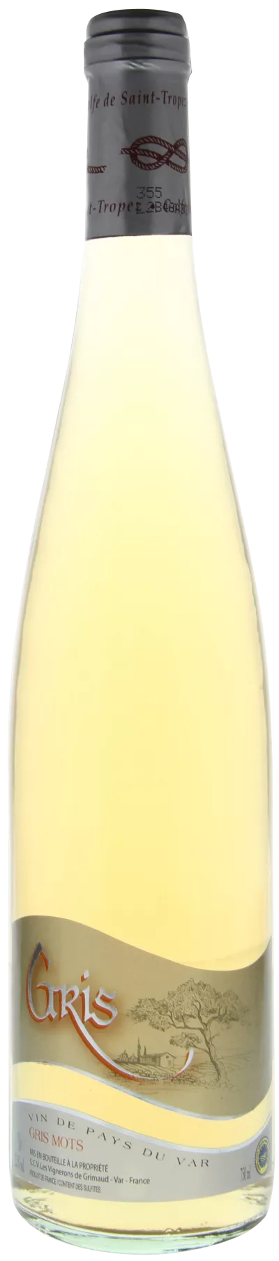 Vin Rosé du Pays du Var,12%, 75cl - LES VIGNERONS DE GRIMAUD