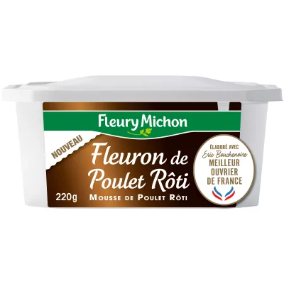 Fleuron De Poulet Roti 220g