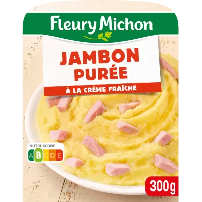 Pura di purea di piatti cotti con creme fraîche 300g -fleury Michon