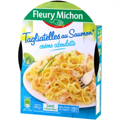 Tagliatelle 2 Saumons Creme 28