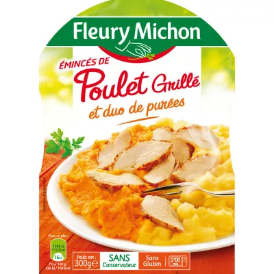 Emince Plt Grille Duo Puree 30