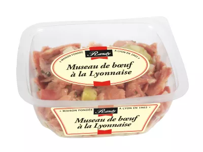 Beef muzzle a la Lyonnaise 30