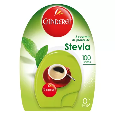 Édulcorant Stévia 100 unités - CANDEREL