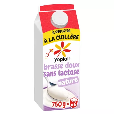 Yaourt brassé sans lactose 750g - YOPLAIT