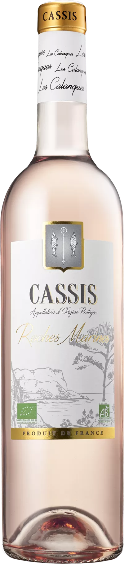 Roches Marines 有机桃红葡萄酒 12.5% 75cl - CASSIS