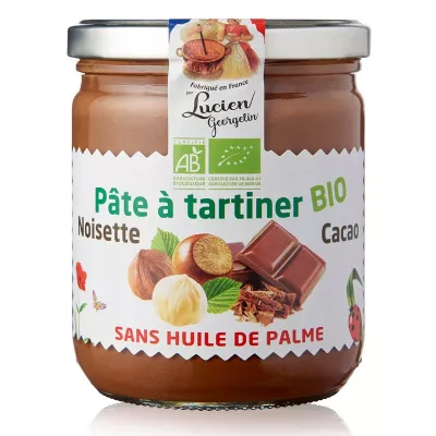 Crema Spalmabile Biologica 400g Senza Olio Di Palma - LUCIEN GEORGELIN