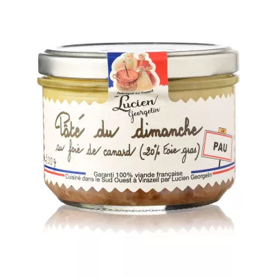 Sonntagspastete mit Foie Gras 200g - LUCIEN GEORGELIN