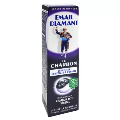 チャコールホワイトニング歯磨き粉 75ml - Email Diamant