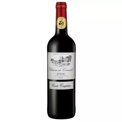 Red Wine Fitou AOP Cuvée d’Exception 2015, 14°, 75cl - CHÂTEAU DE CASCASTEL