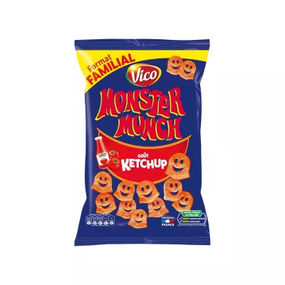 Monster Munch Ketchup Hương vị, 135g - VICO