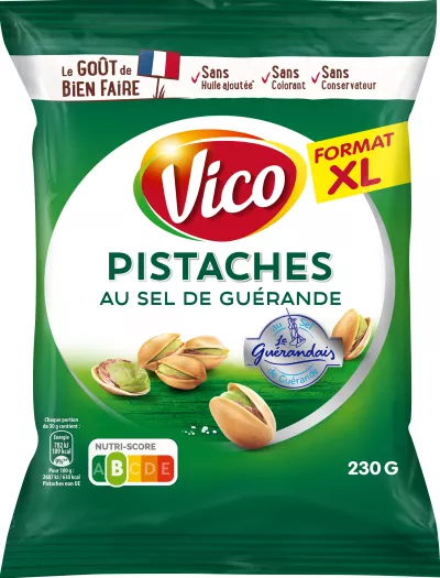Pistaches au Sel de Guérande,  230g - VICO