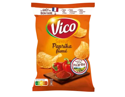 Chips Saveur Paprika Fumé 125g - VICO