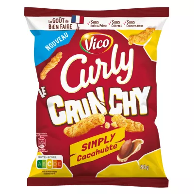 カリカリパフピーナッツビスケット、80g - VICO