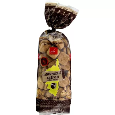 Biscuits Canistrelli citron 1kg - BISCUITERIE AFA