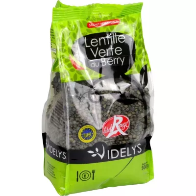 500g Lentille Verte Berry Vide