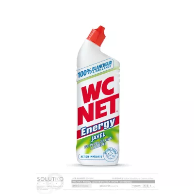Azione immediata per javel gel più pulito WC 750ml - Wc Net