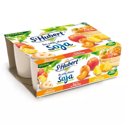 Yaourt aux fruits 6x100g - ST HUBERT