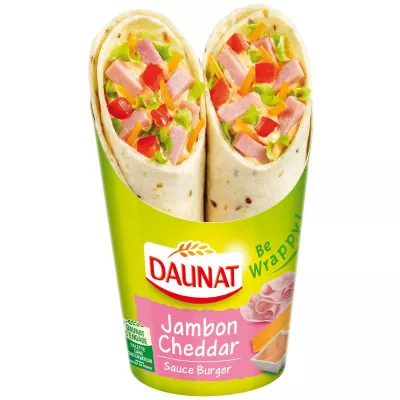 Be Wrap JB Ched SCE Burger 190