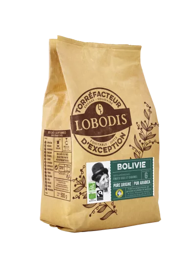 Organic Bolivian coffee beans - LOBODIS