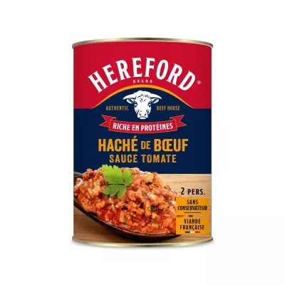 Sauce Tomate Haché De Bœuf 400g - Hereford