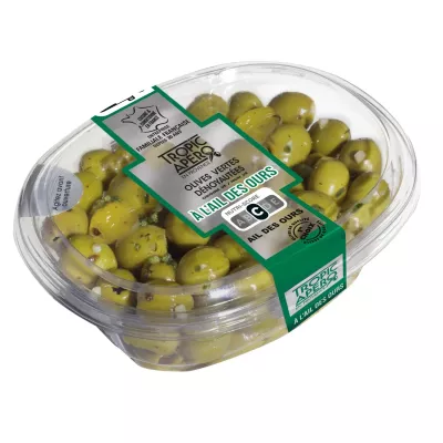 200g mizeituni vert denoy ail yetu - TROPIC APERO