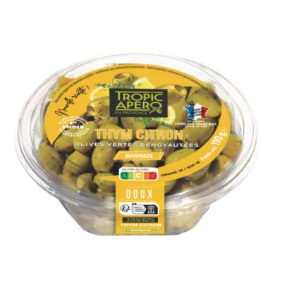 110g Oliv Vert Den Thym Citron
