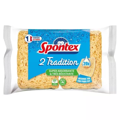 Tradizione sponge 2 super assorbenti e molto resistenti X2 -  Spontex