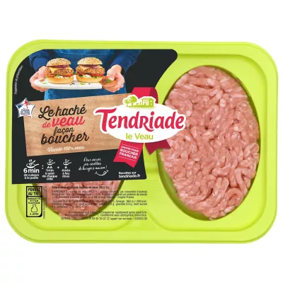 2x100g ndama iliyokatwa veal - TENDRIADE