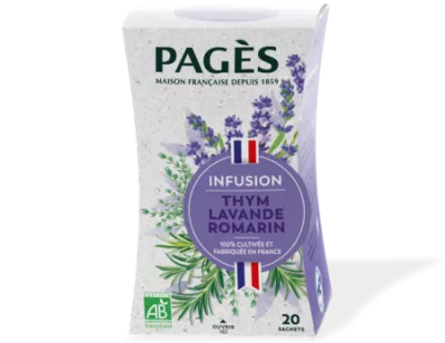 30g Infus Thym Lavande Rom Bio