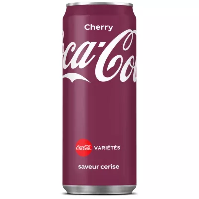Frisdrank cherry 33cl fr x24 slank - Coca Cola