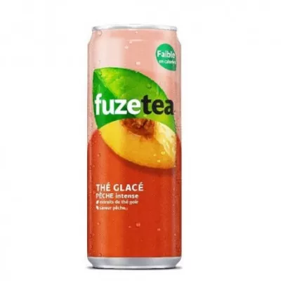 Trà Fuze Pêche 33cl Fr X24 Slim - FUZE TEA