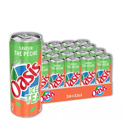 33cl perzik theeklep - OASIS