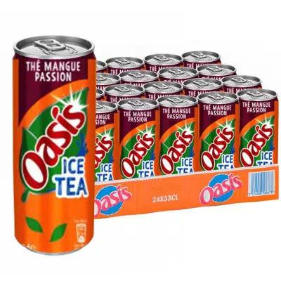 شرب طعم الشاي شغف المانجو 33CL FR X24 SLIM - OASIS