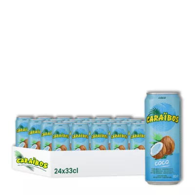 Nước Dừa 33cl Fr X24 Slim - CARAIBOS