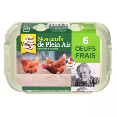 Village Pa Medium Large Eggs X6