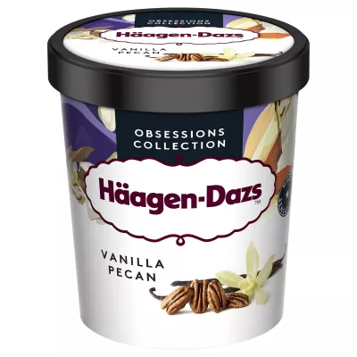 Haagen Dazs Pt Vanilla Pecan 400g