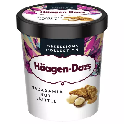 Glace vanille noix de macadamia 400g - HAAGEN-DAZS