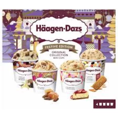 321 جرام وعاء صغير أصلي X4 - HÄAGEN-DAZS