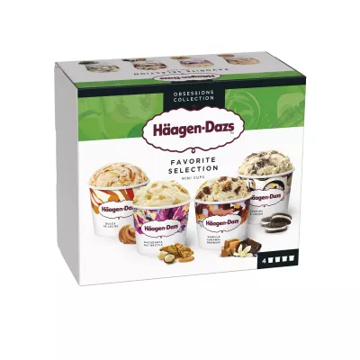 Glaces Favorite Selection x4 -  HAAGEN-DAZS