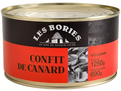 Confit Canard 4 5 Cuisse 1 250