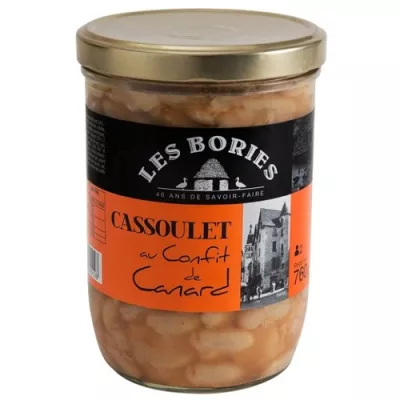 Les Bories Cassoulet au Confit de canard 760g