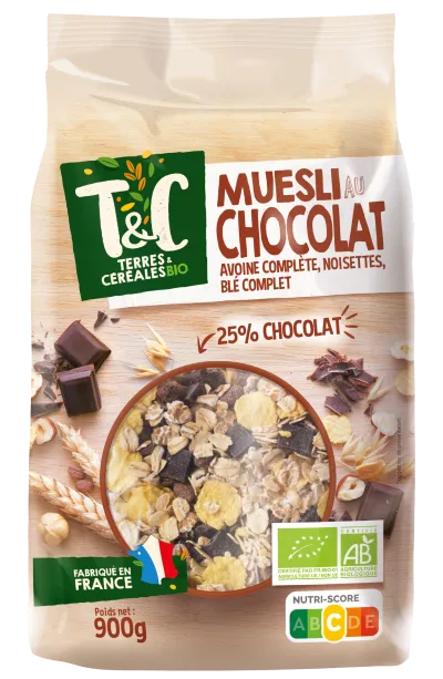 Muesli Choco Bio 900g