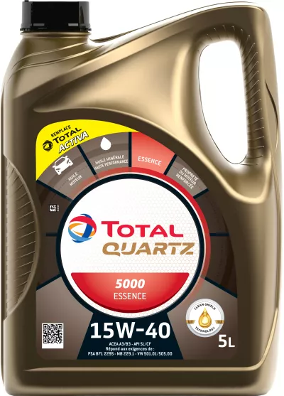 Total Quartz 5000 15w40 Ess 5l